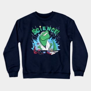 Science-asaurus - Let's do science! Crewneck Sweatshirt